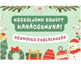 KÉSZÜLJÜNK EGYÜTT KARÁCSONYRA!